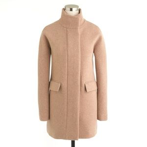 J.Crew Stadiumcloth Cocoon Coat in Natural Size 00